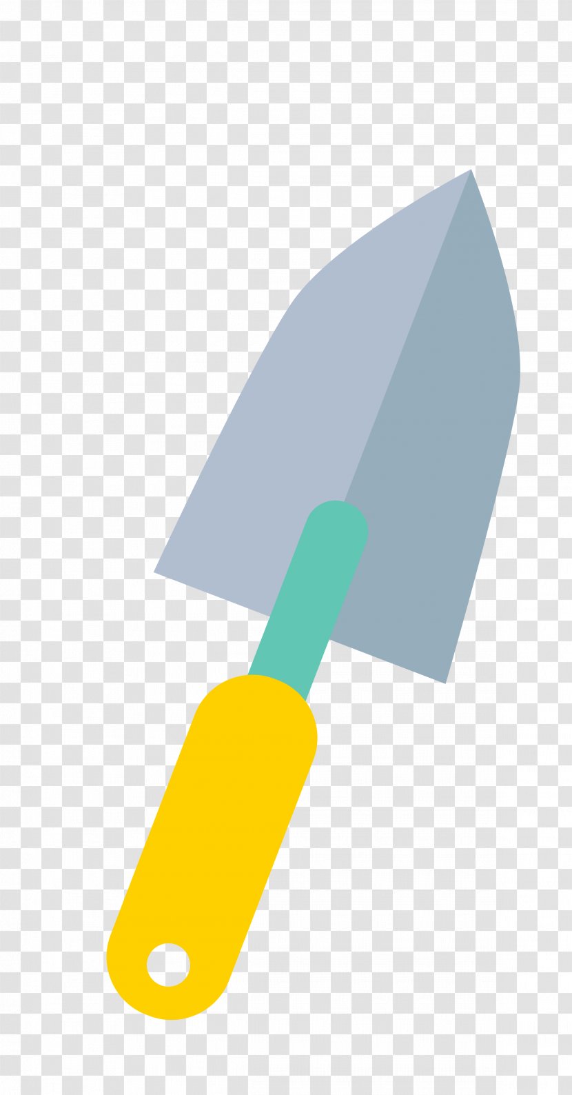 Shovel Spatula - Paint Roller - Vector Gray Cartoon Spoon Transparent PNG