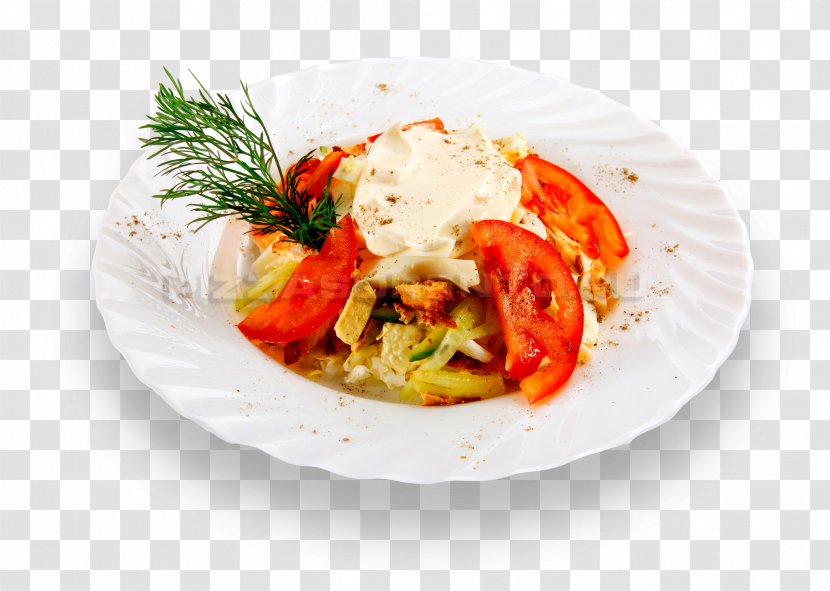 Breakfast Vegetarian Cuisine Dish Food - Vegetable - Salad Transparent PNG
