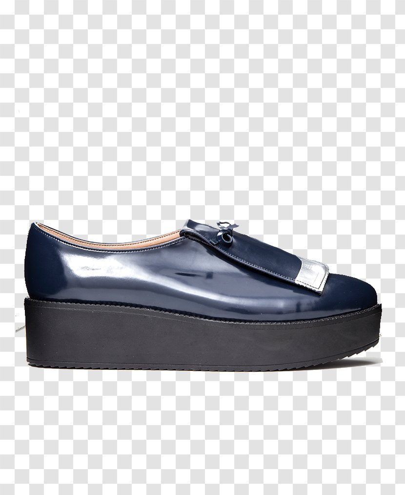 Slip-on Shoe Leather Walking - Black Transparent PNG