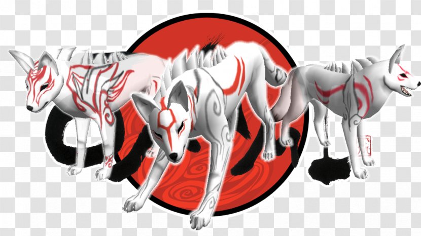 Ōkamiden Amaterasu Gray Wolf Issun-bōshi - Frame Transparent PNG