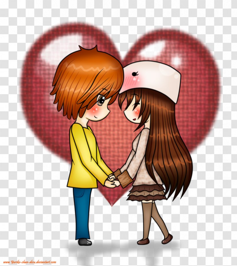 Love Human Behavior Cartoon Friendship Valentine's Day - Watercolor - Valentines Transparent PNG