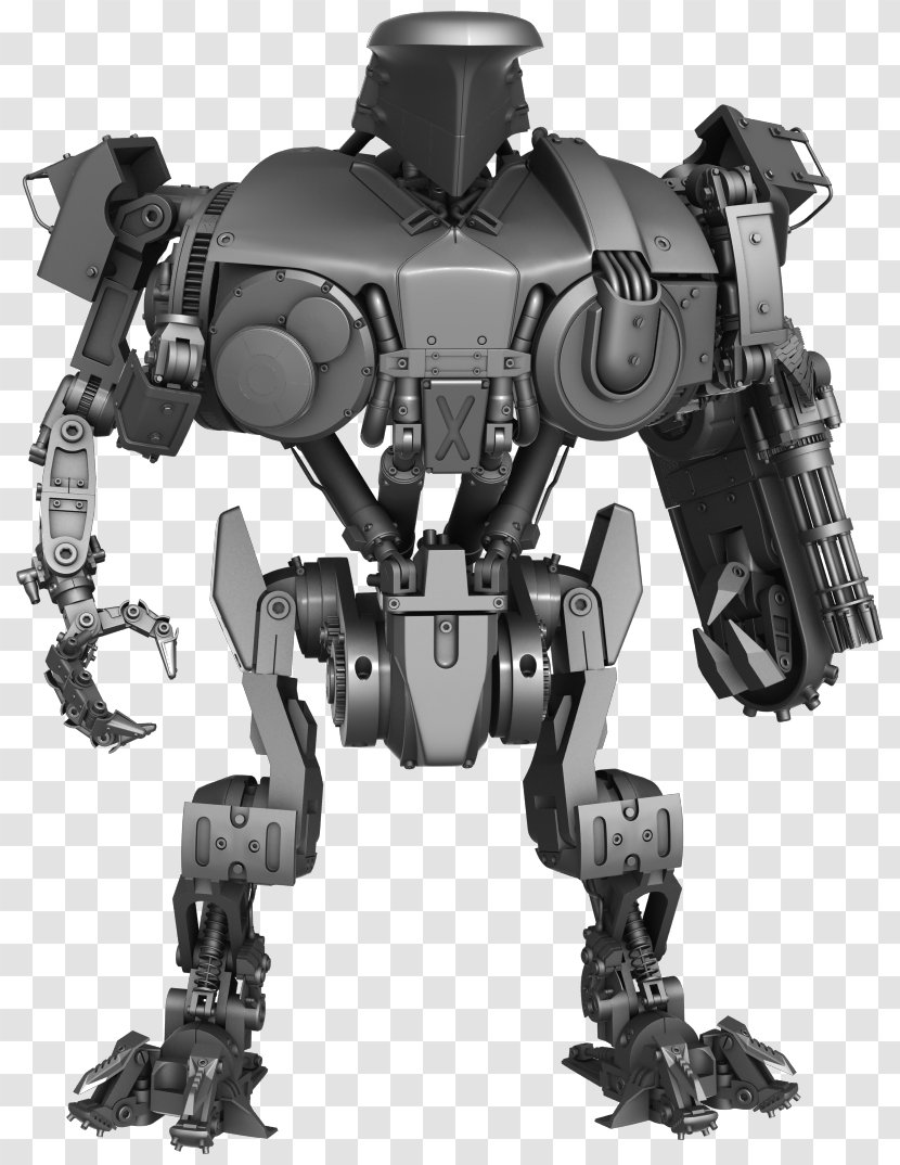 ED-209 RoboCop YouTube Robot Terminator - Tom Noonan - Robocop Transparent PNG