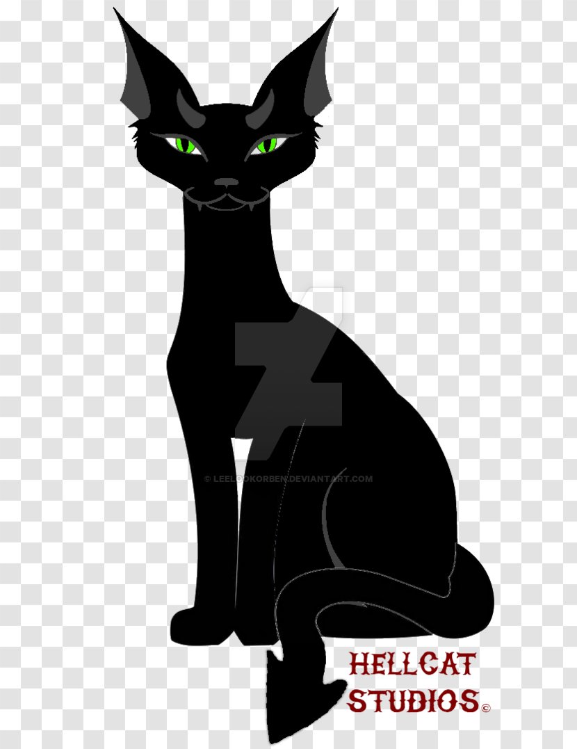 Whiskers Domestic Short-haired Cat Paw Clip Art - Fiction - Hellcat Logo Transparent PNG