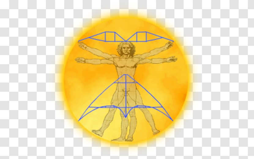 Leonardo Drawings Vitruvian Man Symbol Birthday Da Vinci - Know How Transparent PNG