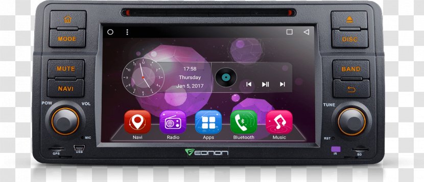 BMW Car DVD Player GPS Navigation Systems Vehicle Audio - Android Auto - Bmw Transparent PNG