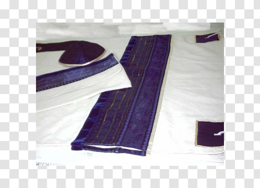 Royal Blue Purple Material Tallit Transparent PNG