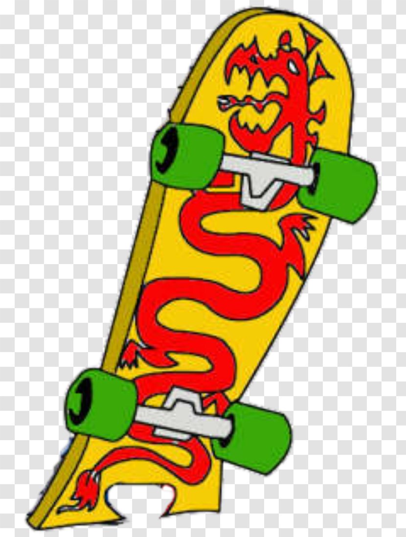 Jake Long Skateboarding Dragon - Animated Cartoon - Brand Transparent PNG