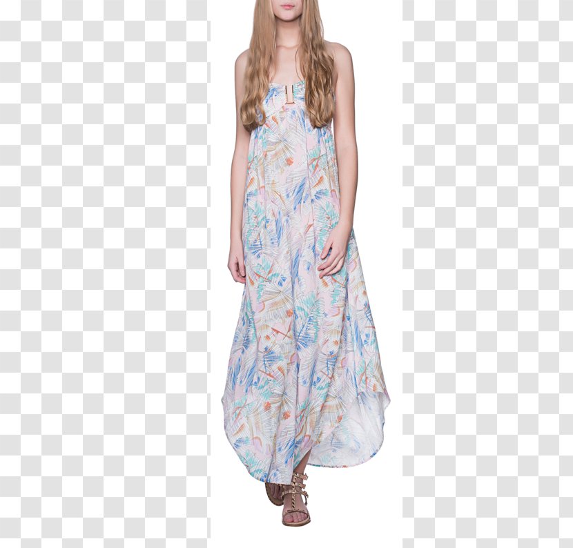 Paisley Neck Dress - Clothing - Melissa Odabash Transparent PNG