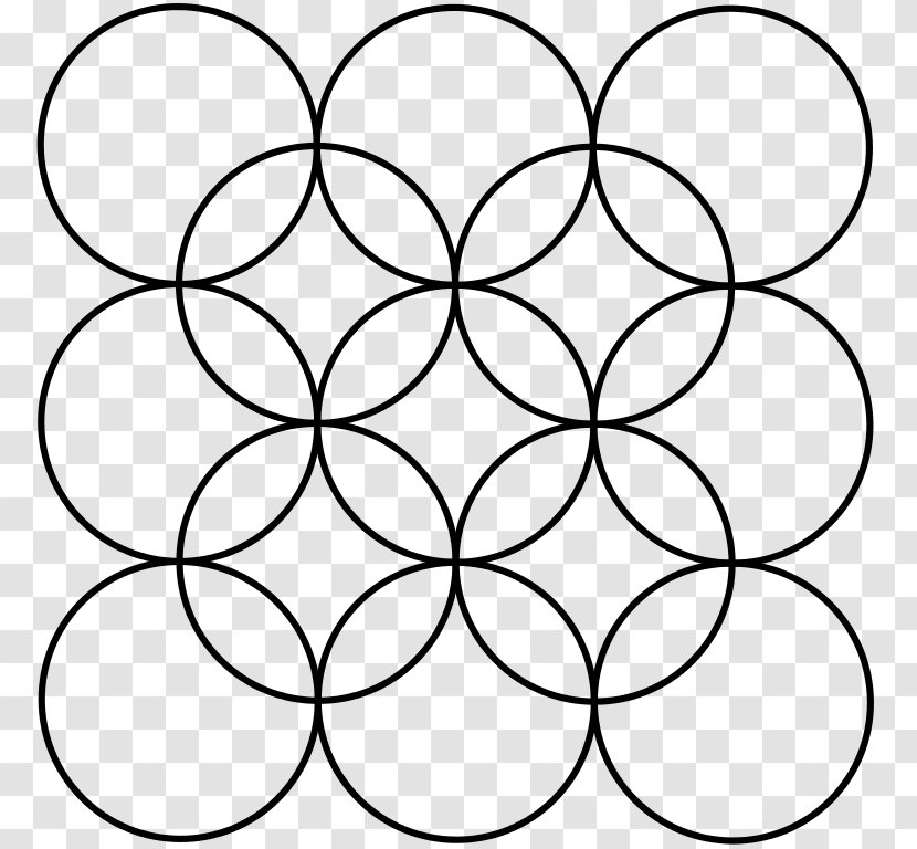 Intel X299 Quilt LGA 2066 Sashiko Stitching Pattern - Flower Of Life Transparent PNG