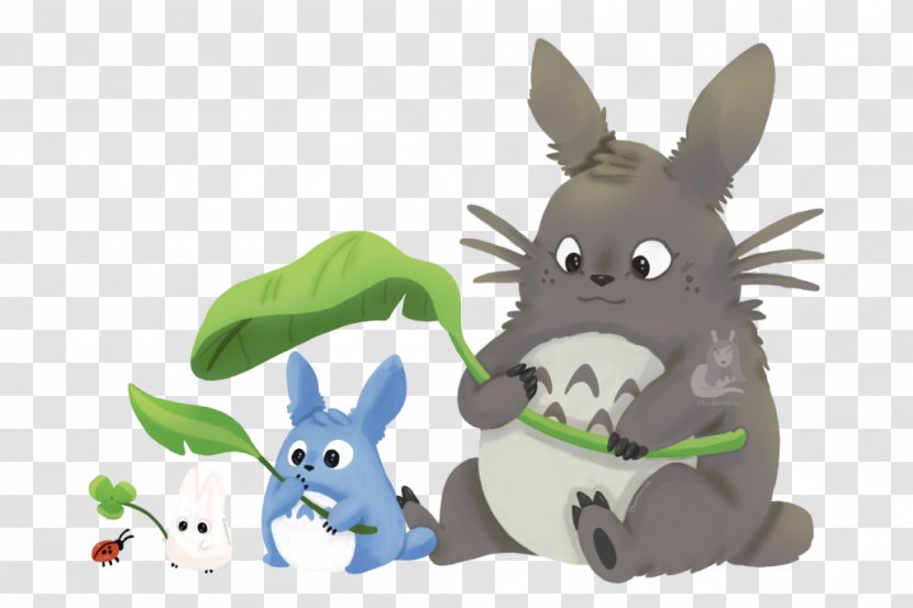 Fan Art Painting Drawing - Macropodidae - Totoro Transparent PNG