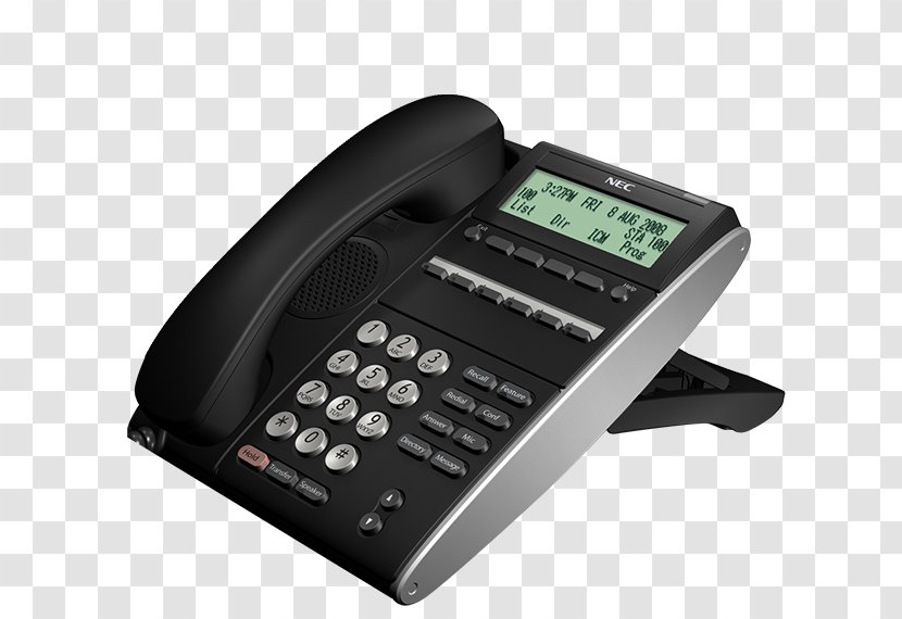 VoIP Phone Business Telephone System NEC Handset - Technology - Dialing Keys Transparent PNG