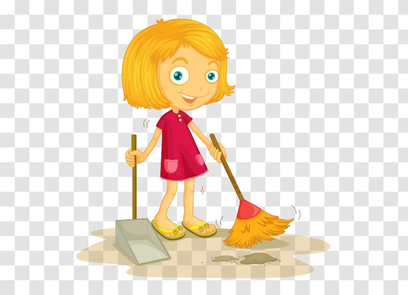 Housekeeping Drawing Clip Art - Child Transparent PNG