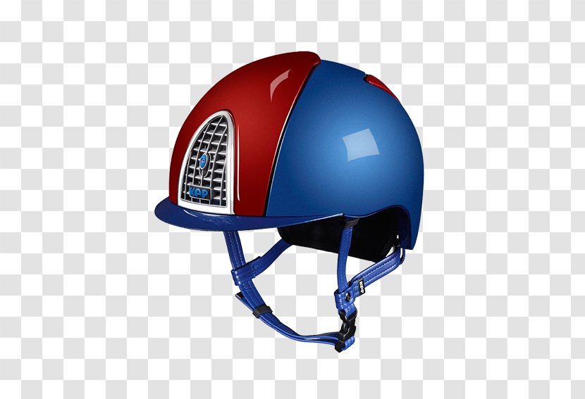 Equestrian Helmets Blue Red Horse - Helmet Transparent PNG