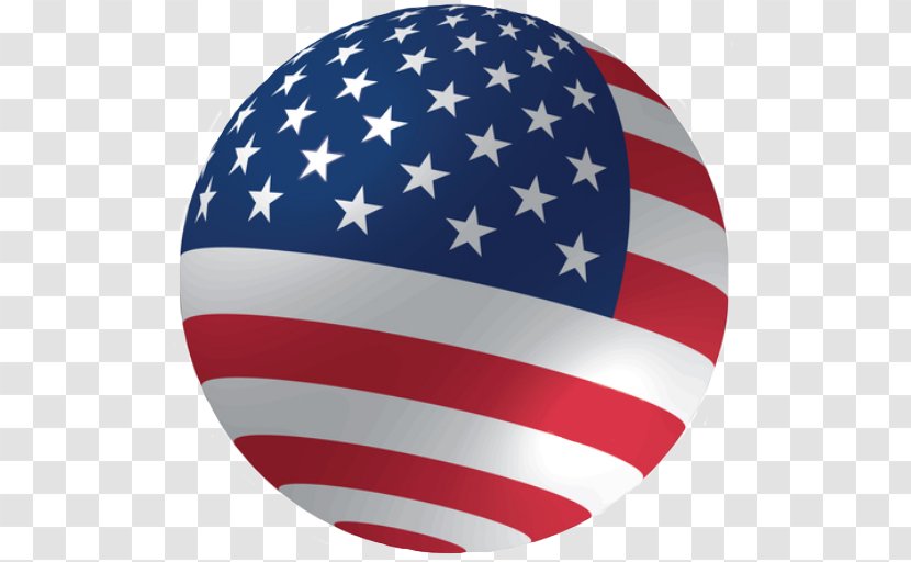 Flag Of The United States Globe - Canada Transparent PNG