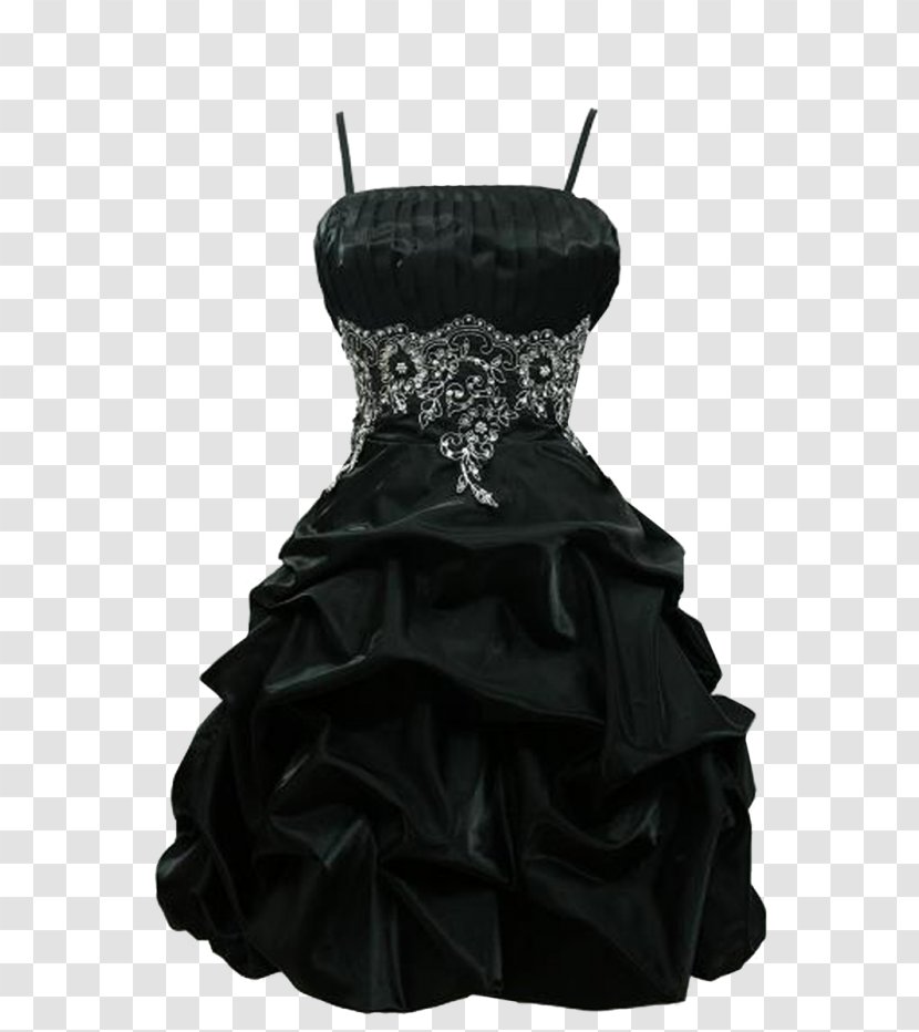 Little Black Dress Evening Gown Clothing Transparent PNG