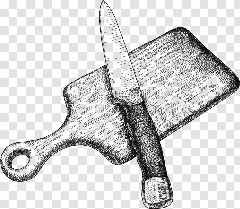 Cutting Boards Knife Drawing Transparent PNG