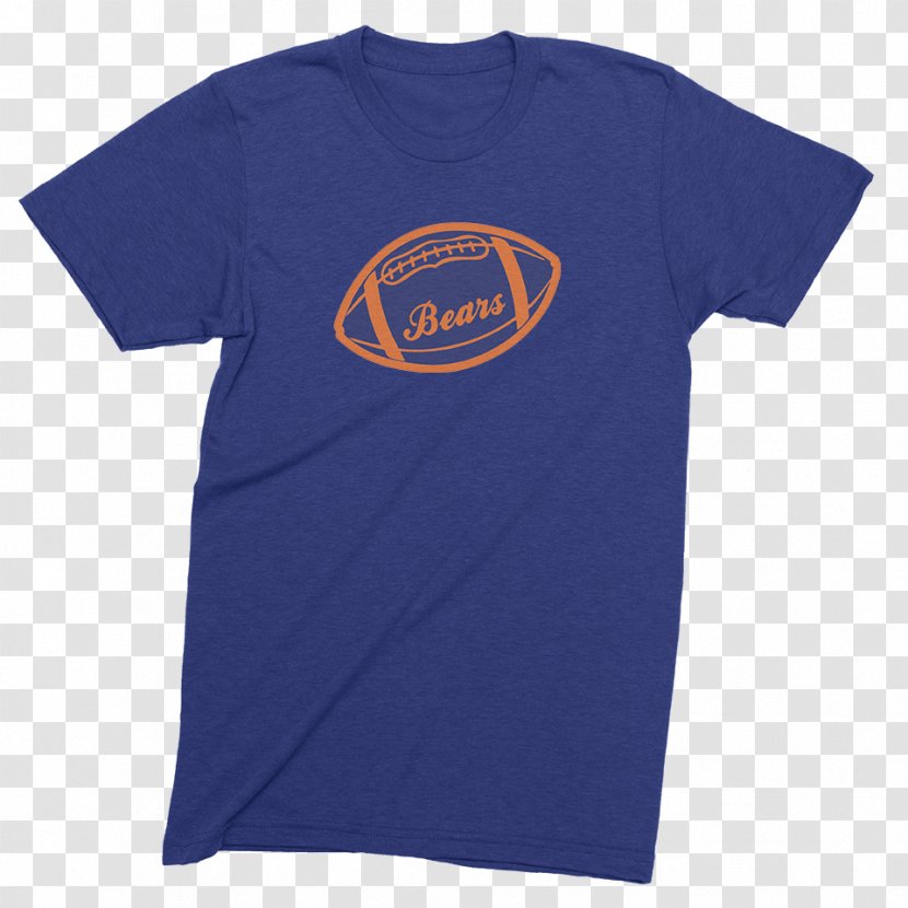 T-shirt Sleeve Clothing Blue - Tshirt - Chicago Bears Transparent PNG
