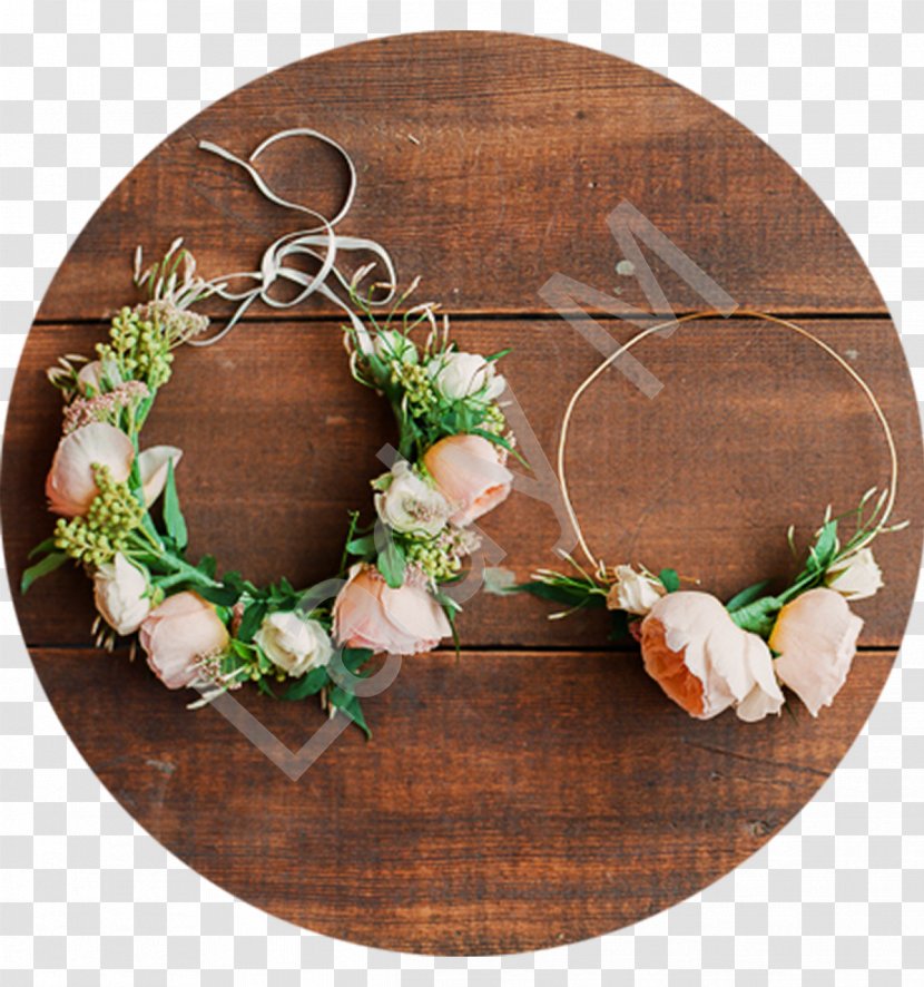 Crown Flower Wreath Bride Wedding - Costume Transparent PNG