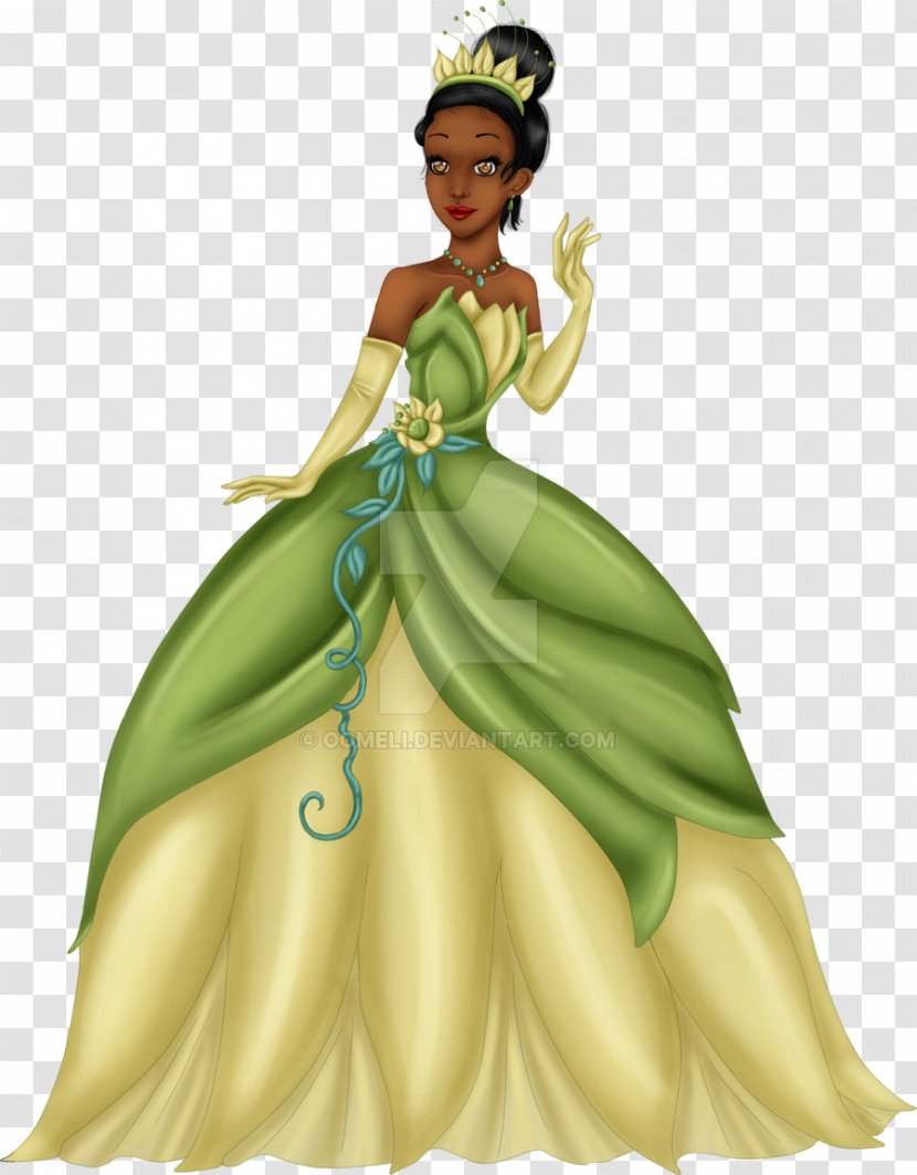 Tiana Elsa Belle Aurora Ariel - Dress Transparent PNG