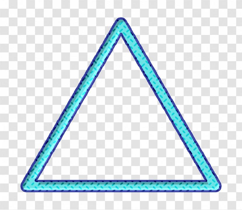 Pyramid Icon Plain Triangle Icon Shapes Icon Transparent PNG