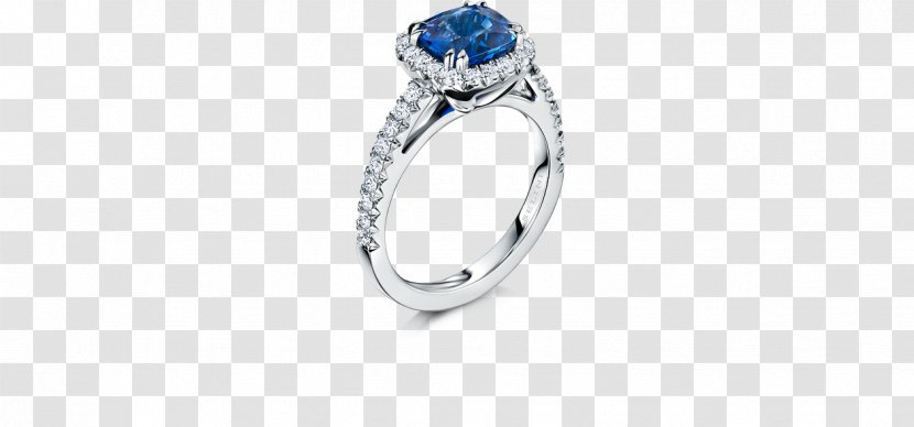 Sapphire Ring Jewellery Gemstone Diamond - Cut Transparent PNG