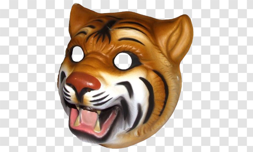 White Tiger Mask Face Child Transparent PNG