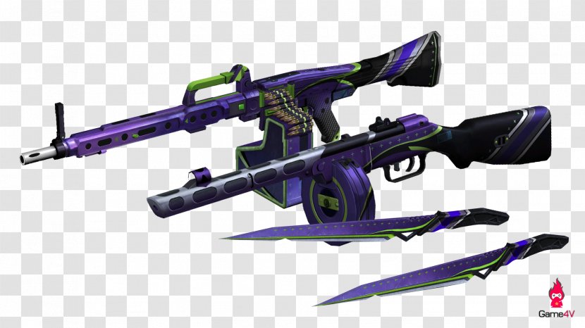 CrossFire Gun Ranged Weapon CETME Ameli - Green Transparent PNG