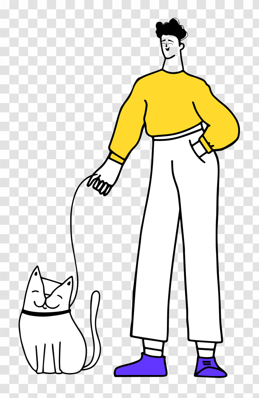 Walking The Cat Transparent PNG