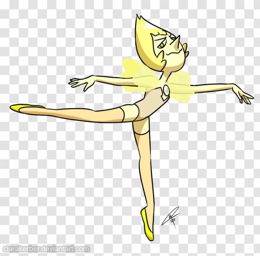 Fan Art Pearl Cartoon - Hand - Yellow Dancer Transparent PNG