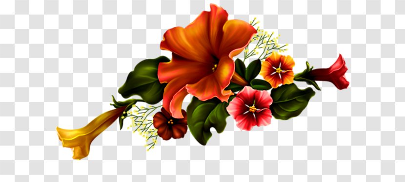 Floral Design Flower Holiday Vector Graphics Clip Art - Orange - Arranging Transparent PNG