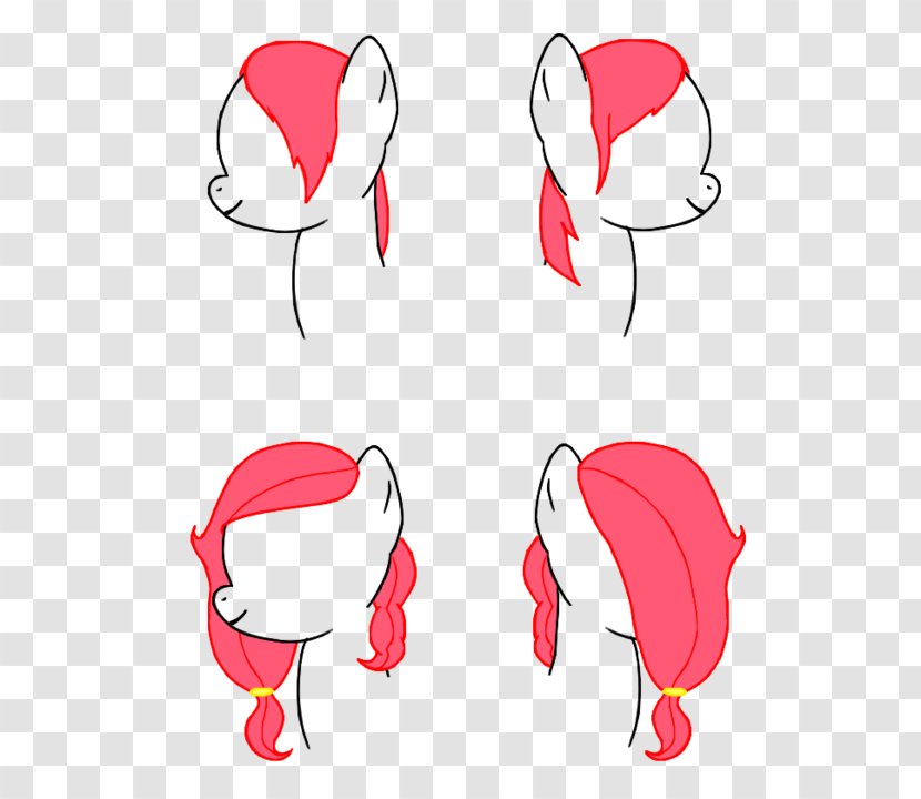 My Little Pony Mane Clip Art Drawing - Cartoon Transparent PNG