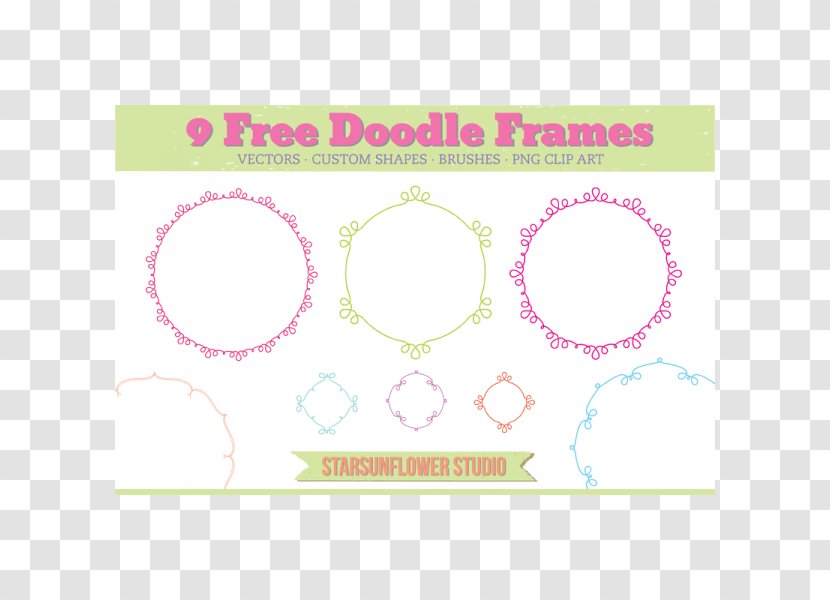 Pink M Font - Rectangle - Doodle Label Transparent PNG