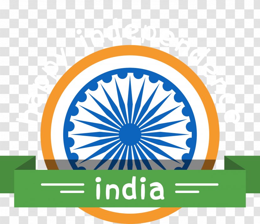 Indian Independence Movement Flag Of India Day - Text - Celebrates Label Transparent PNG