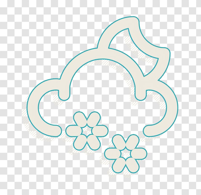 Cloud Icon Forecast Moon - Emblem Symbol Transparent PNG