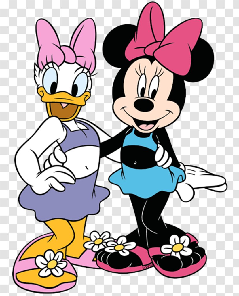 Daisy Duck Minnie Mouse Mickey Donald Clarabelle Cow Transparent PNG