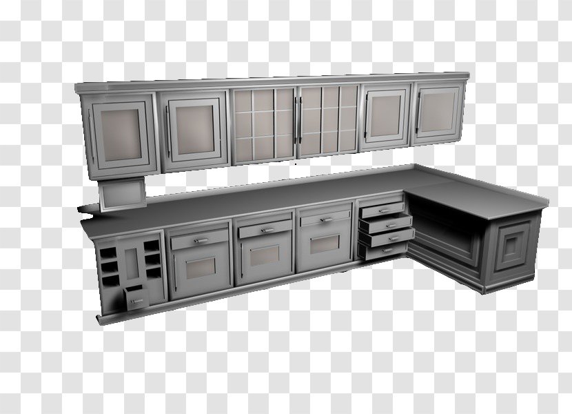Kitchen Table Wall - Tea Set - Open Equipment Transparent PNG