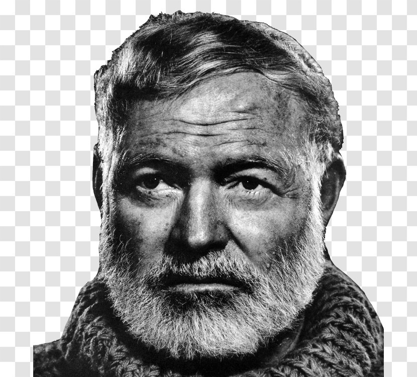 Ernest Hemingway House A Farewell To Arms Writer Author - Black And White - Book Transparent PNG