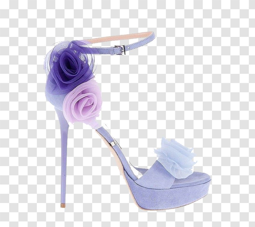 High-heeled Footwear Shoe Stiletto Heel Lavender - Fashion - Women High Heels Purple Material Transparent PNG