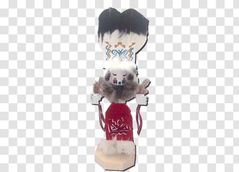 Kachina Navajo Doll Figurine Wood - Hand Painted Crow Transparent PNG