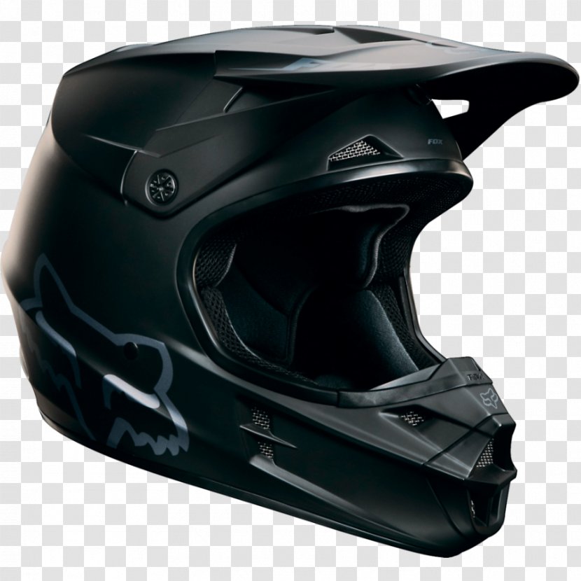 Motorcycle Helmets Fox Racing Motocross - Headgear - Bicycle Helmet Transparent PNG