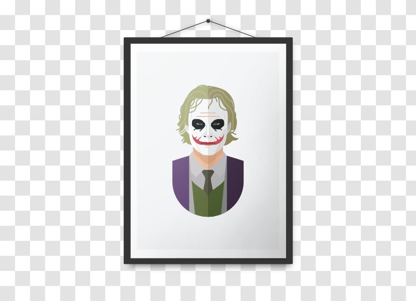 Joker Penguin Cartoon Poster - Ante Up - Heath Ledger Transparent PNG