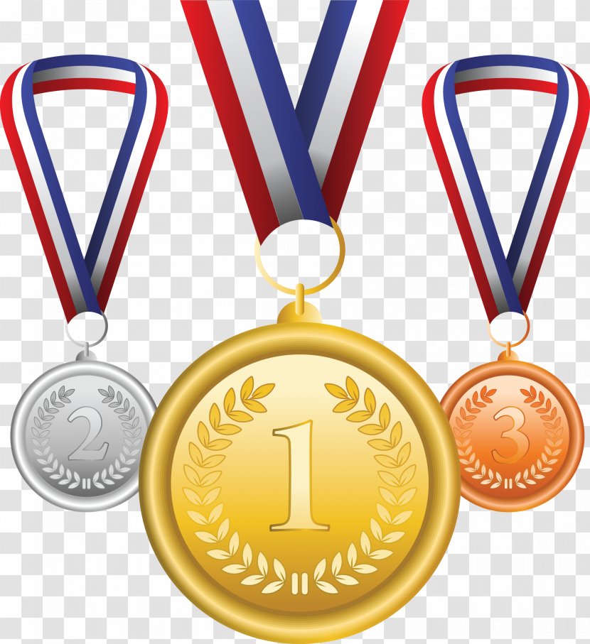 Gold Medal Olympic Bronze Clip Art - Medals Transparent PNG