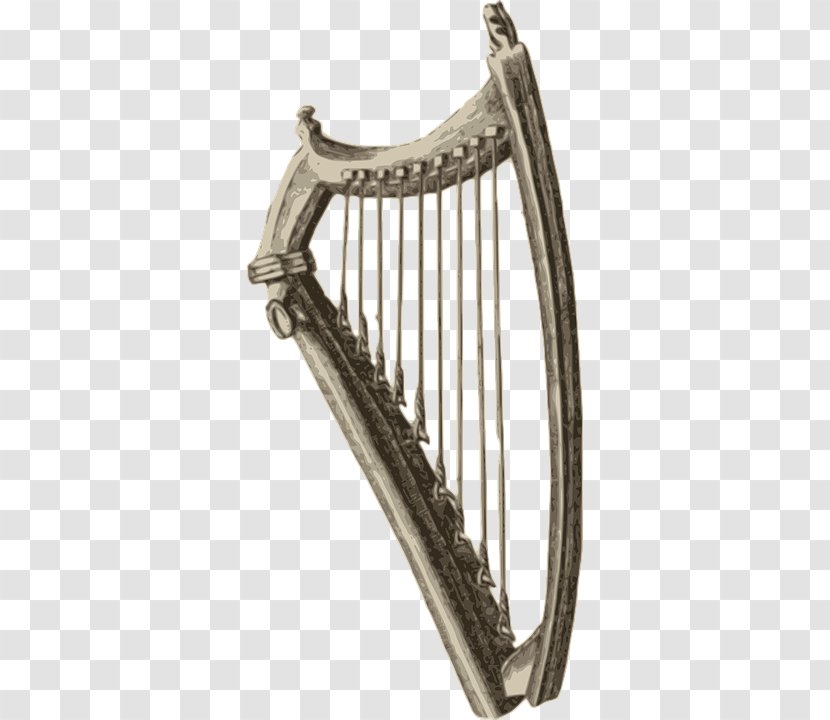 Celtic Harp Musical Instruments - Tree - Seal Transparent PNG