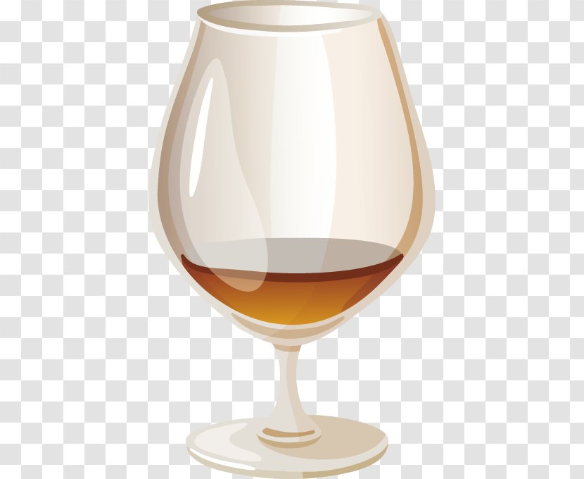 Wine Glass Drink Cup - Cartoon Glasses Transparent PNG