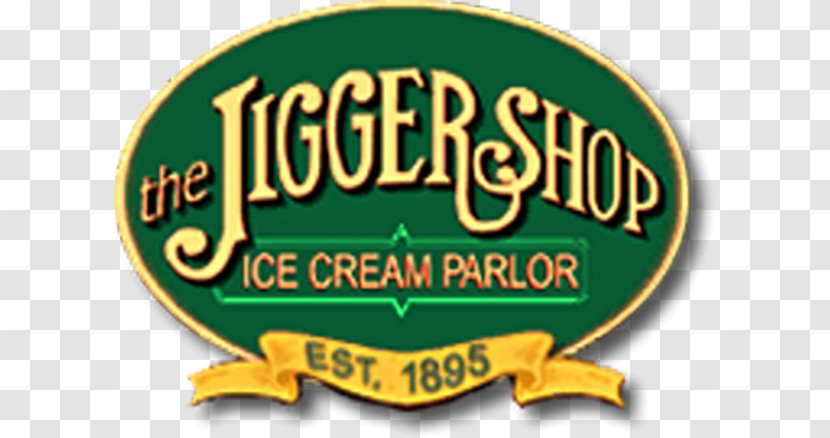 The Jigger Shop Ice Cream Milkshake Sundae Food - Logo Transparent PNG