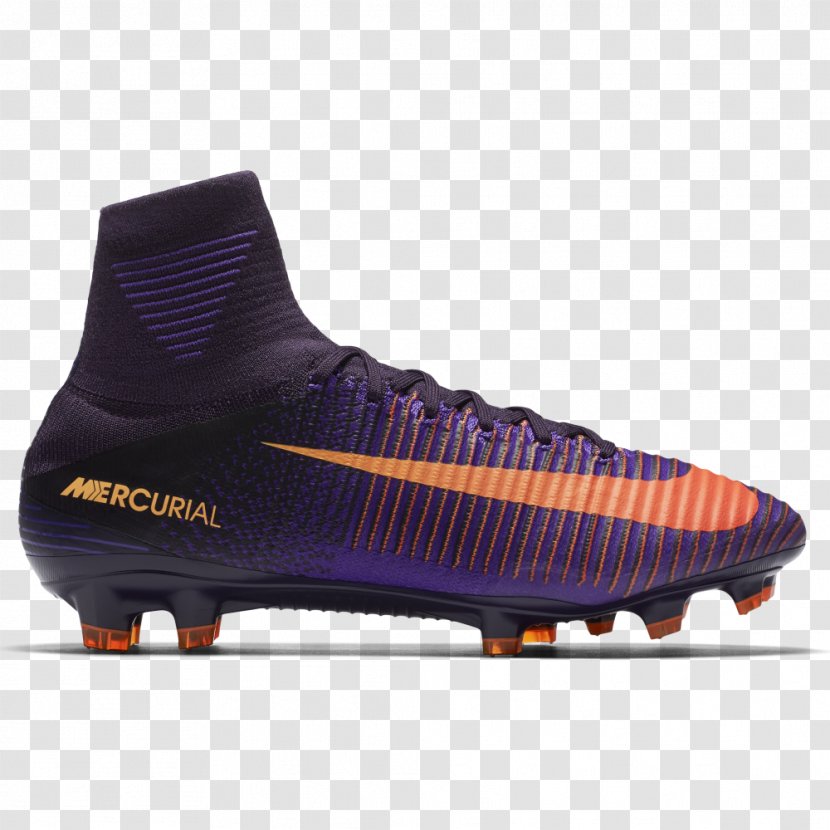 Nike Mercurial Vapor Football Boot Cleat Sneakers - Purple Transparent PNG