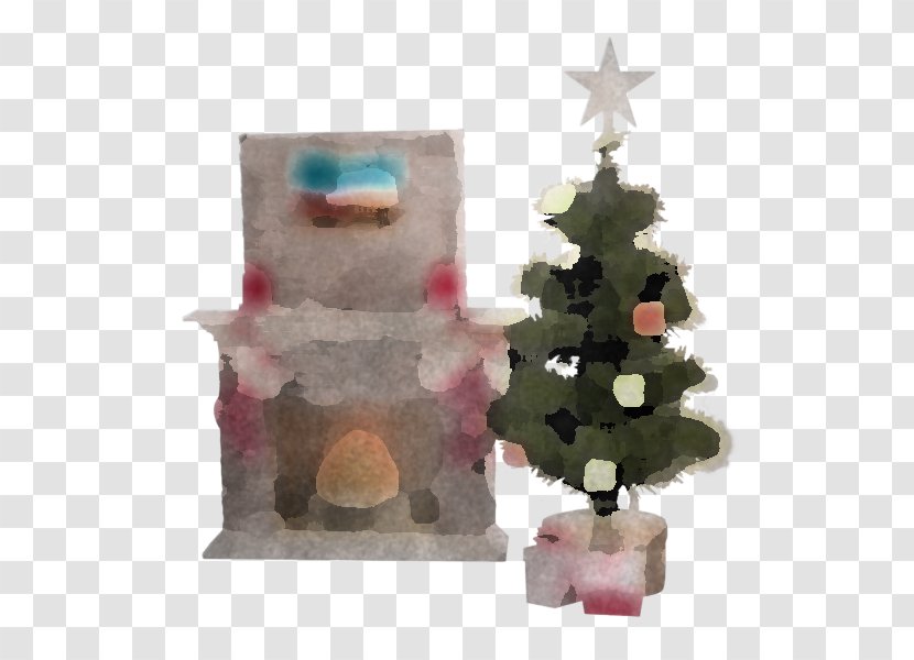 Christmas Tree - Interior Design - Beige Fir Transparent PNG