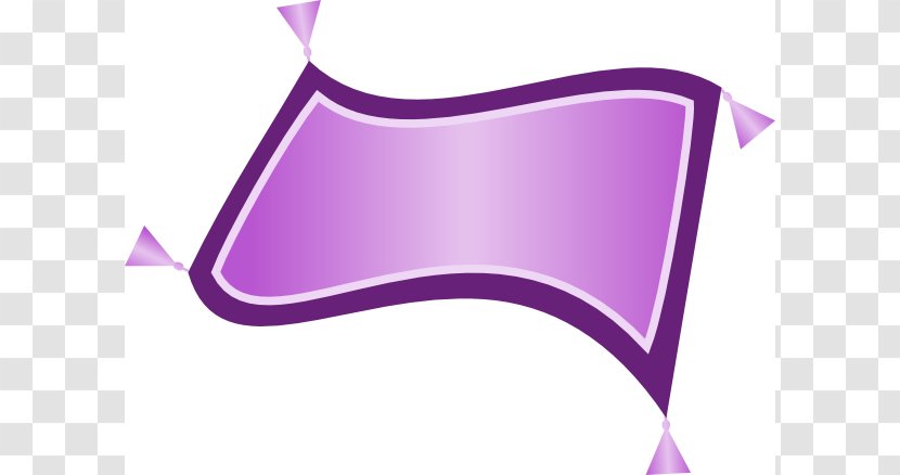 Magic Carpet Clip Art - Lilac - Cliparts Transparent PNG