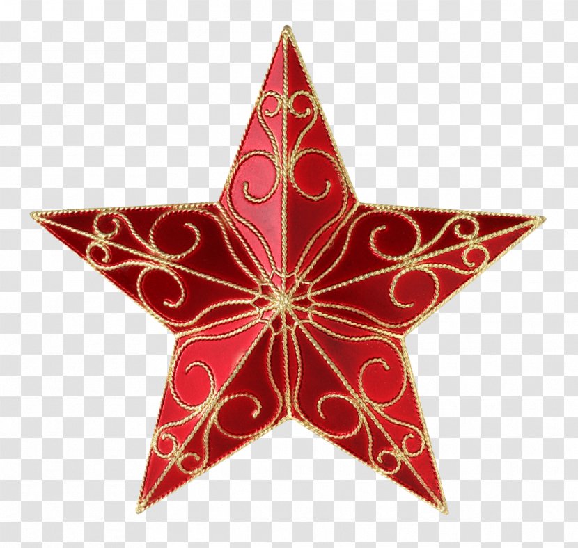 Christmas Day Rudolph Symbol Tree Tree-topper - Star Polygons In Art And Culture Transparent PNG