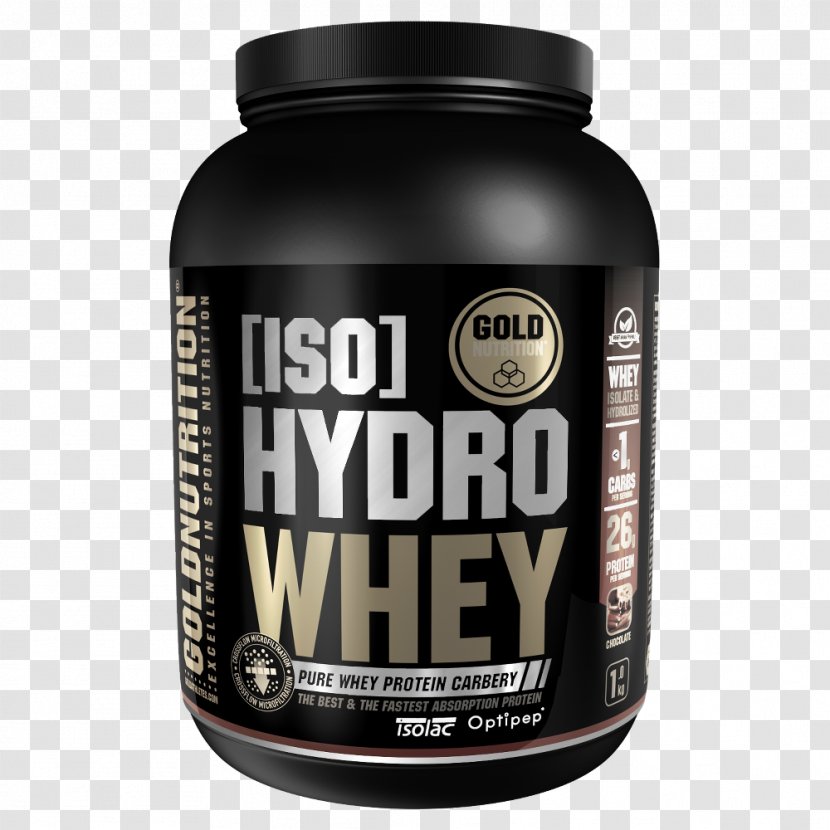 Whey Protein Isolate Nutrition - Strawberry - HydroPower Transparent PNG